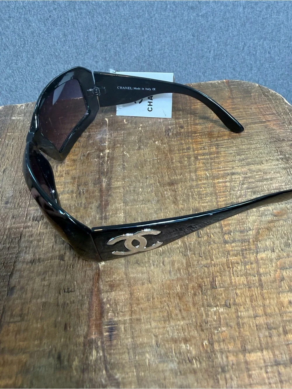 NWT Chanel Black Gradient Lens Women's Sunglasses